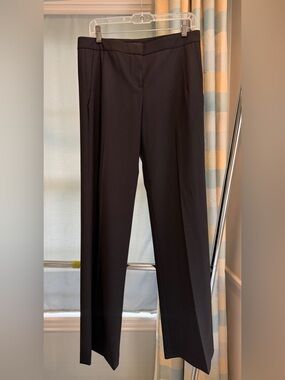 Theory Black Women's Trousers - Straight Leg NWT